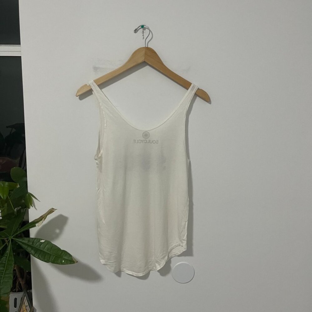 Soulcycle White Logo Tank Size XS - Picture 6 of 6